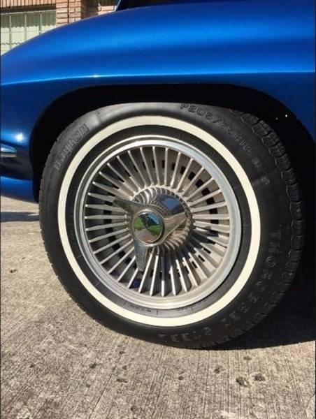 1965 Blue Chevrolet Corvette Convertible