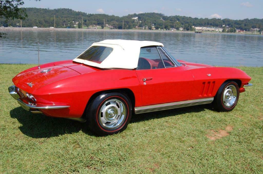 1965 Red Chevrolet Corvette Convertible