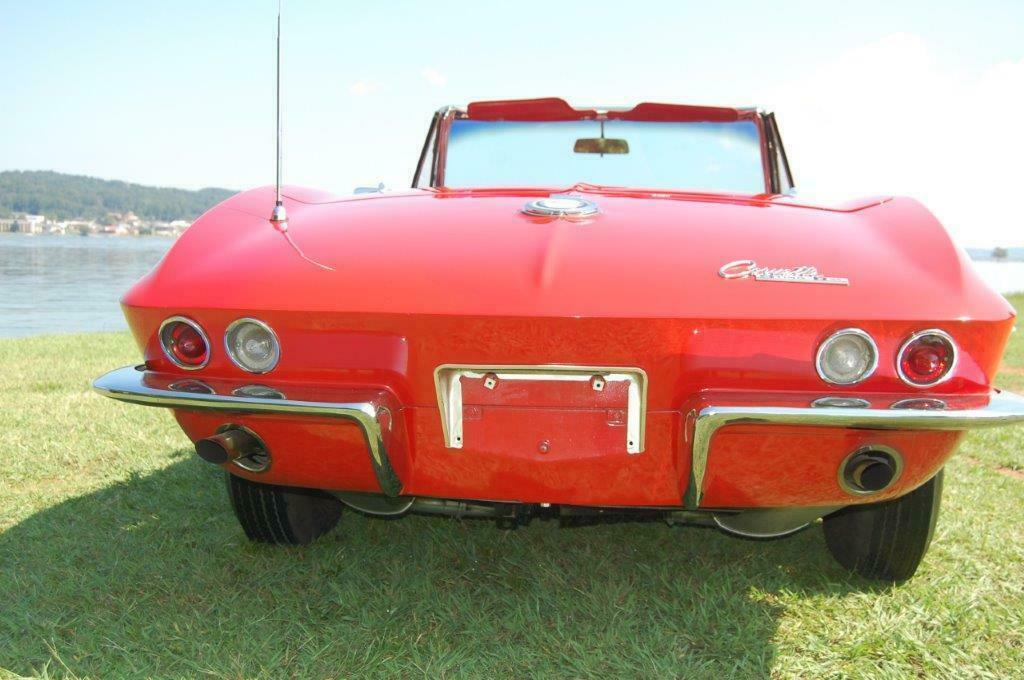 1965 Red Chevrolet Corvette Convertible