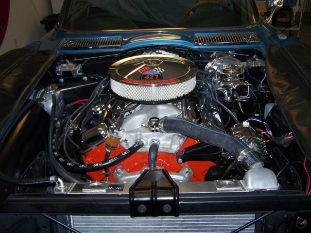 1965 Blue Chevrolet Corvette Convertible