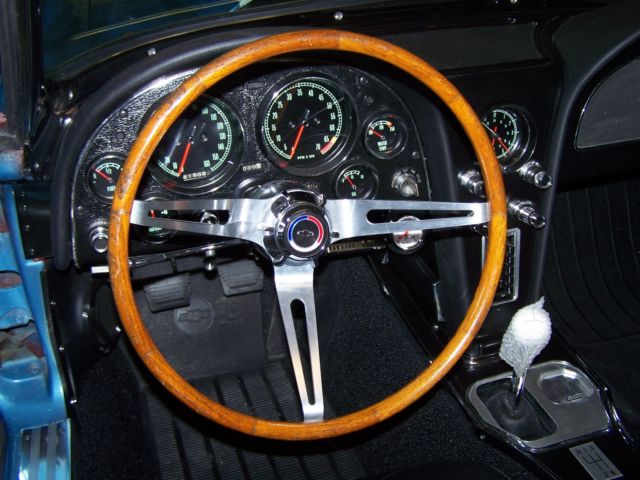 1965 Blue Chevrolet Corvette Convertible