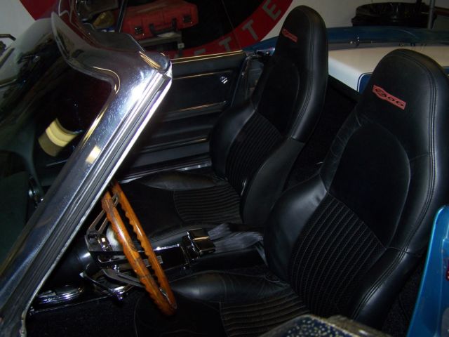 1965 Blue Chevrolet Corvette Convertible