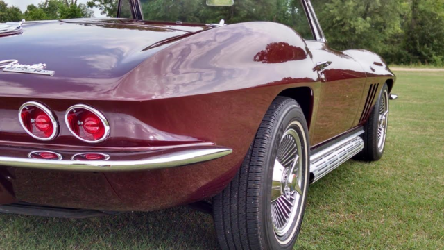 1965 Milano Maroon Chevrolet Corvette Convertible