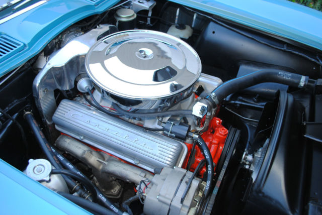 1965 Nassau Blue Chevrolet Corvette Convertible