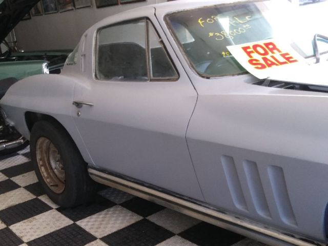 1965 Gray Chevrolet Corvette Coupe