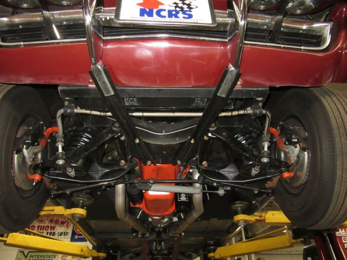 1965 Burgundy Chevrolet Corvette Coupe