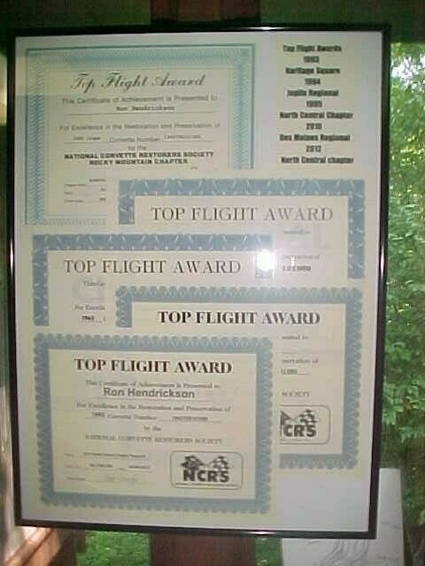 1965 Burgundy Chevrolet Corvette Coupe