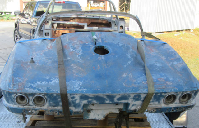 1965 Blue Chevrolet Corvette Coupe