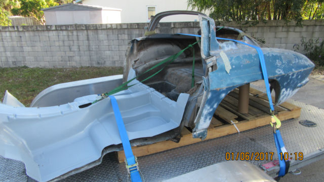 1965 Blue Chevrolet Corvette Coupe