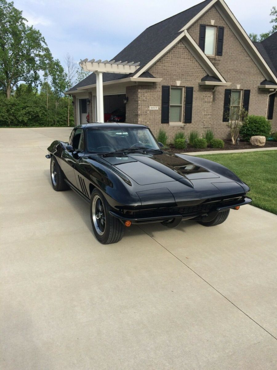 1965 Black Chevrolet Corvette Coupe