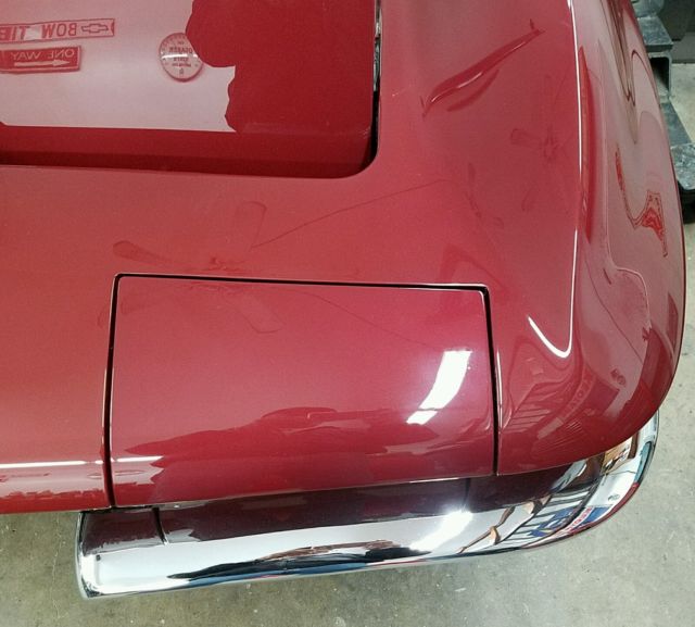 1965 Burgundy Chevrolet Corvette Convertible