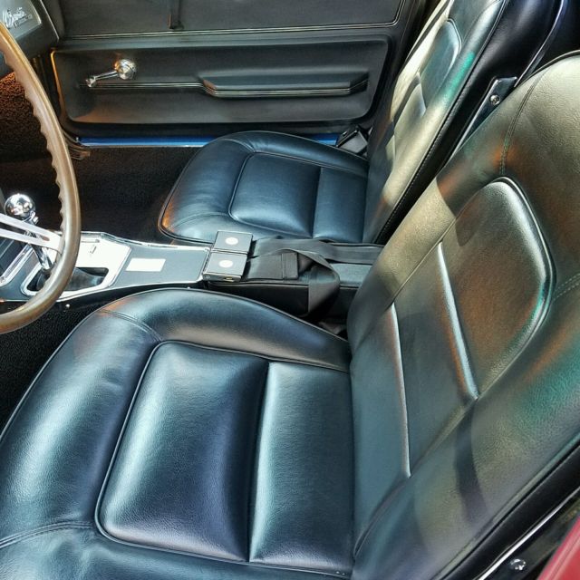 1965 Burgundy Chevrolet Corvette Convertible