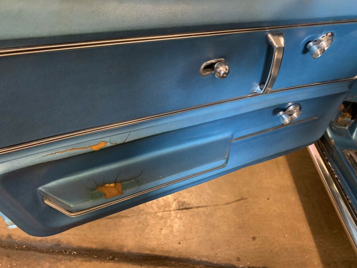 1965 Blue Chevrolet Corvette Convertible