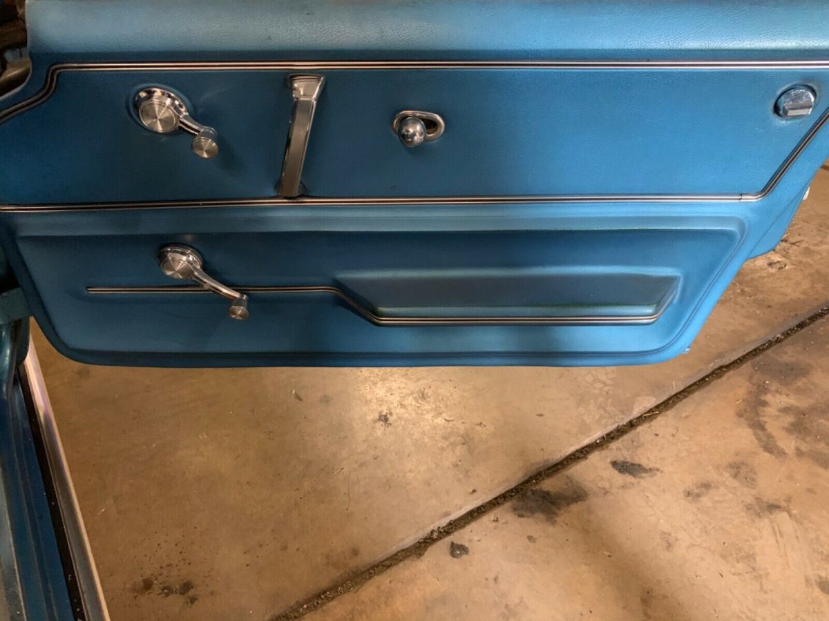 1965 Blue Chevrolet Corvette Convertible