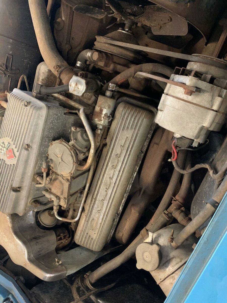 1965 Blue Chevrolet Corvette Convertible