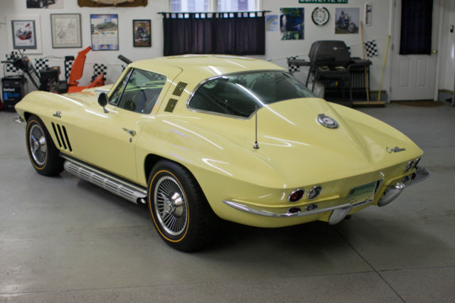1965 Goldwood Yellow Chevrolet Corvette