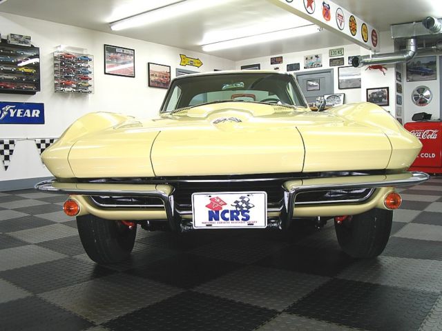 1965 Goldwood Yellow Chevrolet Corvette