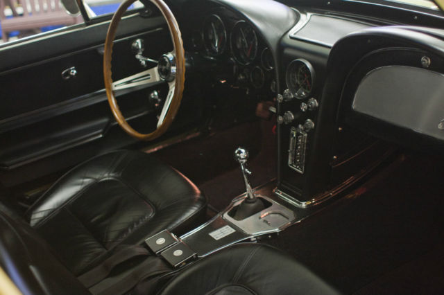 1965 Goldwood Yellow Chevrolet Corvette