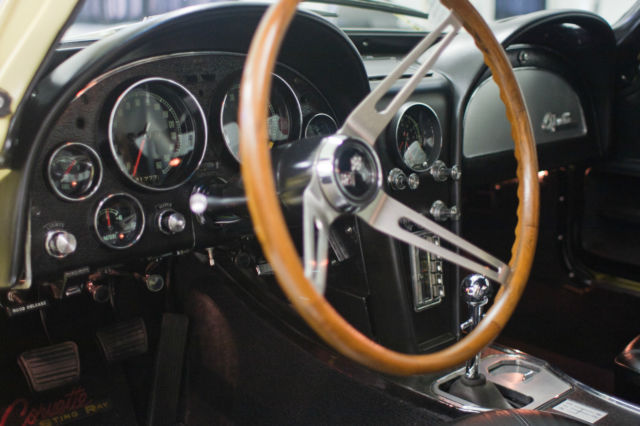 1965 Goldwood Yellow Chevrolet Corvette