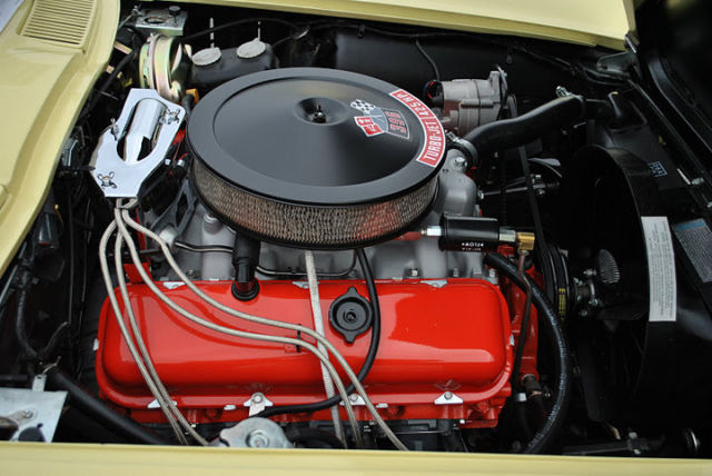 1965 Goldwood Yellow Chevrolet Corvette