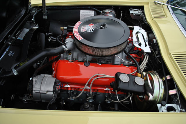 1965 Goldwood Yellow Chevrolet Corvette