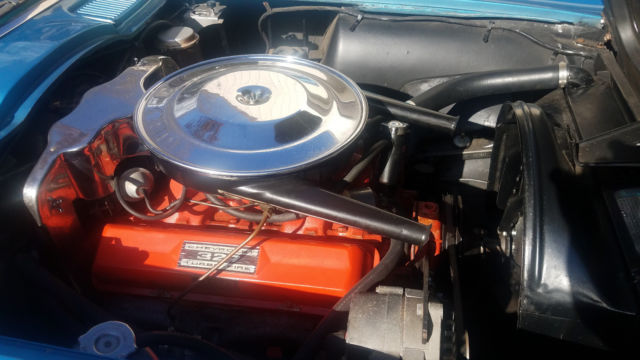 1965 Blue Chevrolet Corvette