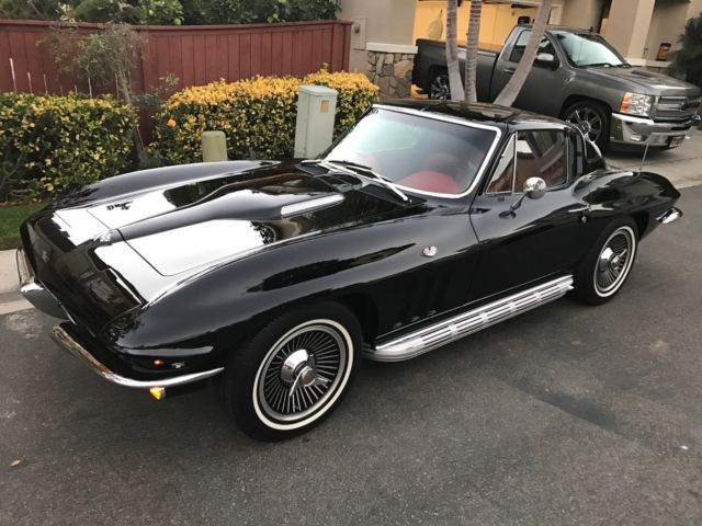 1965 Black Chevrolet Corvette Coupe