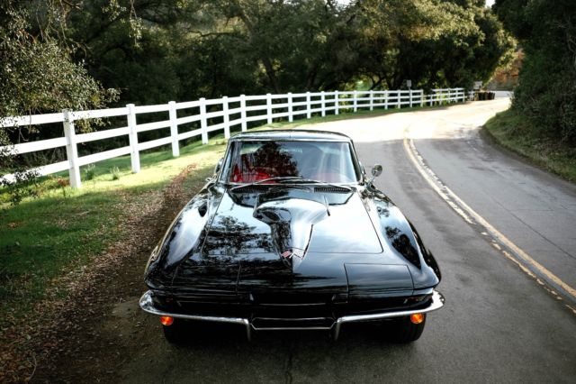 1965 Black Chevrolet Corvette Coupe