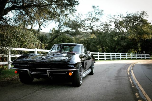 1965 Black Chevrolet Corvette Coupe