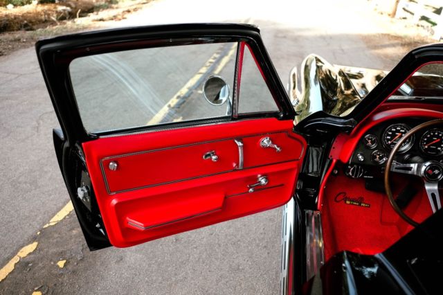 1965 Black Chevrolet Corvette Coupe