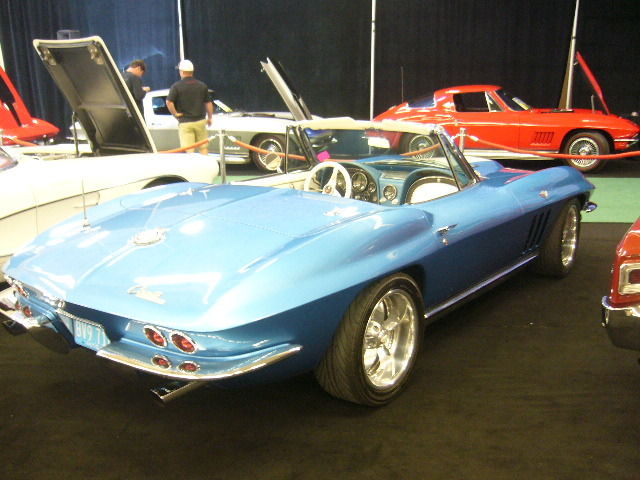 1965 Marina Blue Chevrolet Corvette Convertible