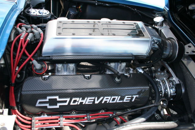 1965 Marina Blue Chevrolet Corvette Convertible