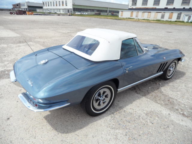 1965 Black Chevrolet Corvette Convertible