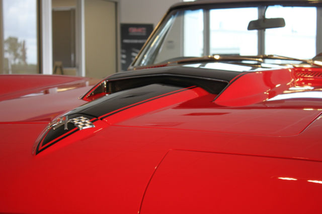 1965 Red Chevrolet Corvette Convertible