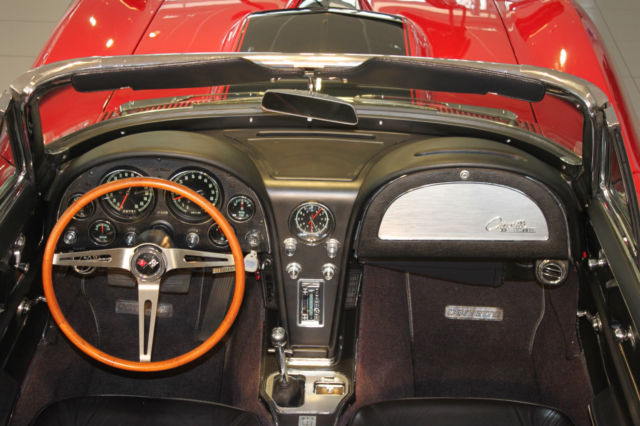 1965 Red Chevrolet Corvette Convertible