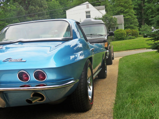 1965 Nassau Blue Chevrolet Corvette Convertible