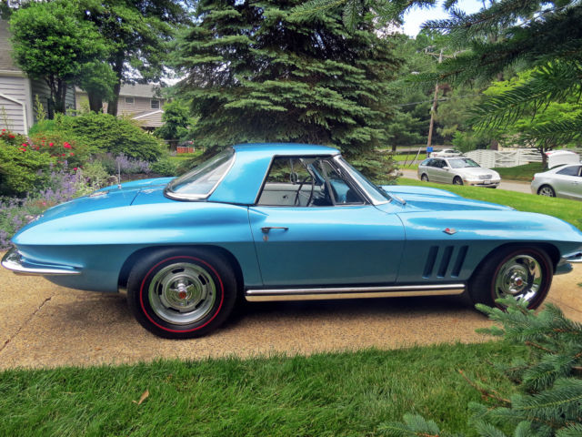 1965 Nassau Blue Chevrolet Corvette Convertible
