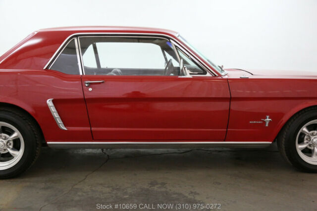 1965 Red Ford Mustang