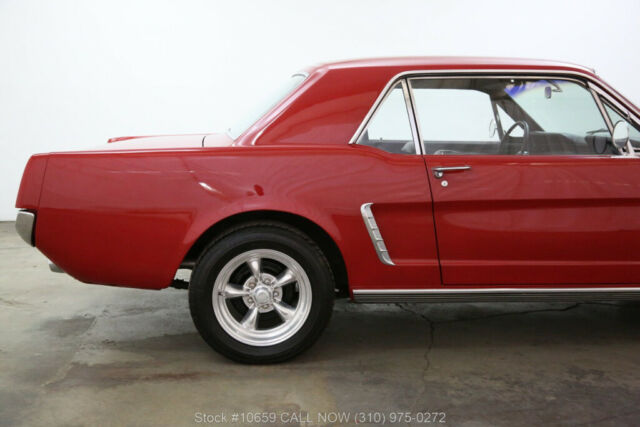 1965 Red Ford Mustang