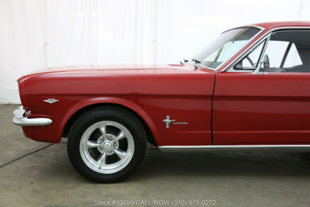1965 Red Ford Mustang