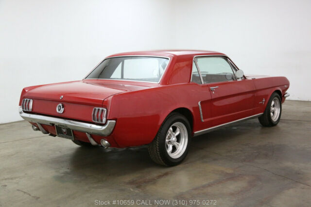 1965 Red Ford Mustang