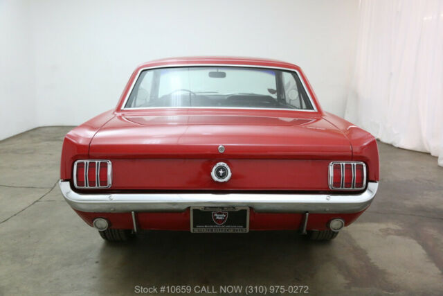 1965 Red Ford Mustang