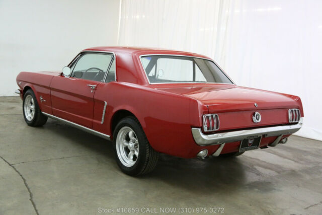 1965 Red Ford Mustang