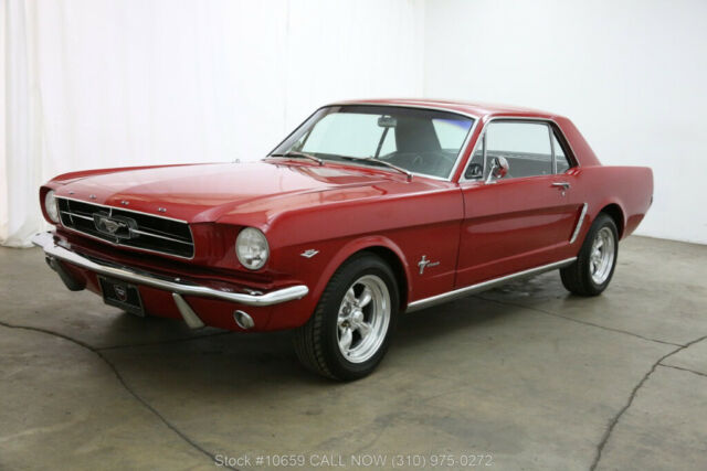 1965 Red Ford Mustang
