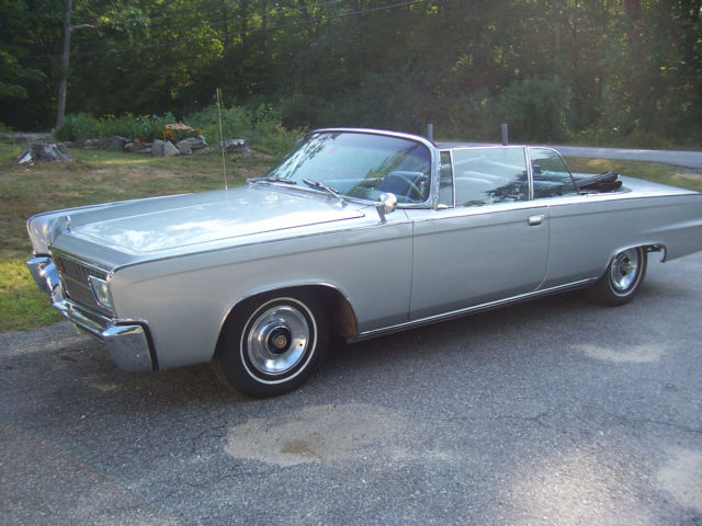 1965 Gray Chrysler Imperial Convertible
