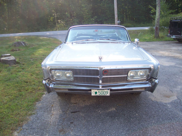 1965 Gray Chrysler Imperial Convertible