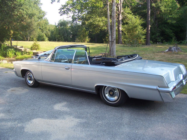 1965 Gray Chrysler Imperial Convertible