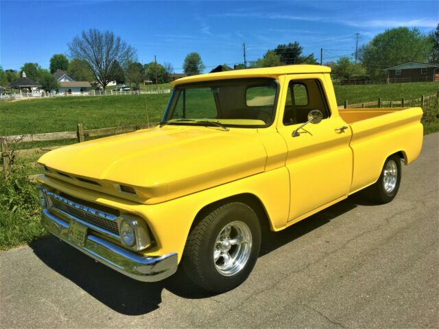1965 Yellow Chevrolet C-10 SHORTBED PICKUP