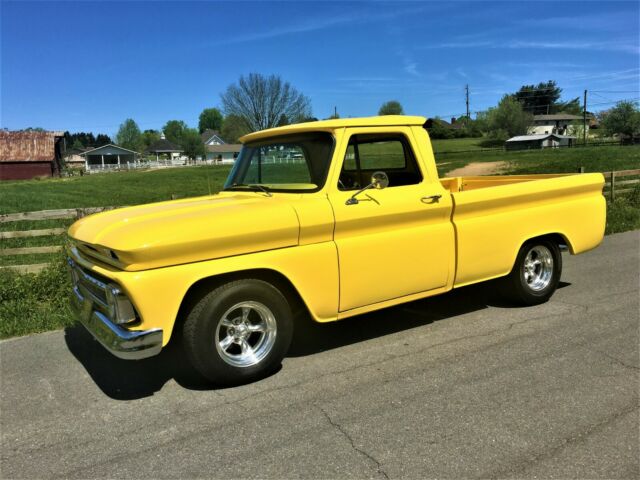 1965 Yellow Chevrolet C-10 SHORTBED PICKUP