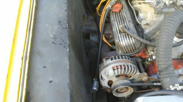 1965 Yellow Chevrolet Corvair Coupe